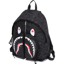 Load image into Gallery viewer, Bape Neon Camo Shark Day Backpack