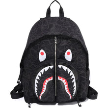 Load image into Gallery viewer, Bape Neon Camo Shark Day Backpack