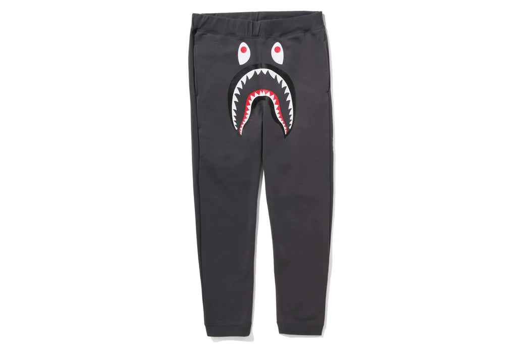 BAPE ABC Camo Shark Sweat Pants Charcoal