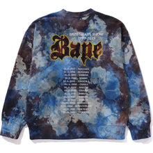 Load image into Gallery viewer, Bape TIE DYE BOOMBOX CREWNECK RELAXED FIT MENS