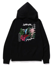 Load image into Gallery viewer, Bape Japan Souvenir Full Zip Hoodie Black