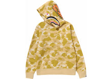Load image into Gallery viewer, BAPE Color Camo Shark Pullover Hoodie Yellow