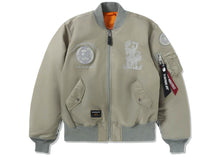 Load image into Gallery viewer, BAPE x Alpha Industries MA-1 Jacket Olivedrab