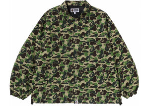 BAPE x OVO ABC Camo Coach Jacket Green