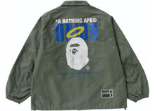 Load image into Gallery viewer, BAPE x Union Pigment Dyed Coach Jacket Olivedrab