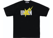 Load image into Gallery viewer, BAPE x Union Pigment Dyed Sta Tee Black