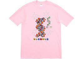 Supreme DNA Tee Light Pink