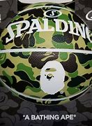 BAPE x Spalding ABC Camo Basketball Green