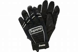 Supreme Franklin CFX Pro Batting Glove Black