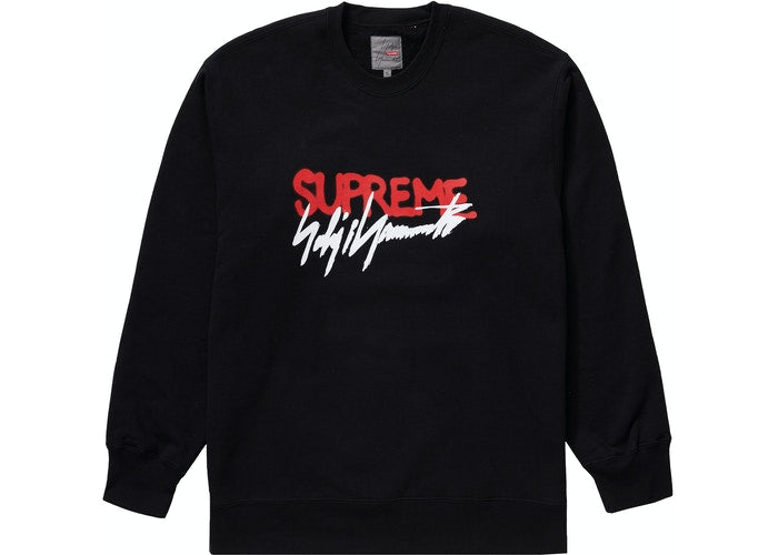 Supreme Yohji Yamamoto Crewneck Black – Grail Finders LLC