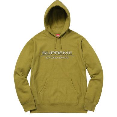Supreme Reflective Excellence Hooded Sweatshirt Moss Green